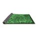 Sideview of Oriental Emerald Green Industrial Rug, urb2390emgrn