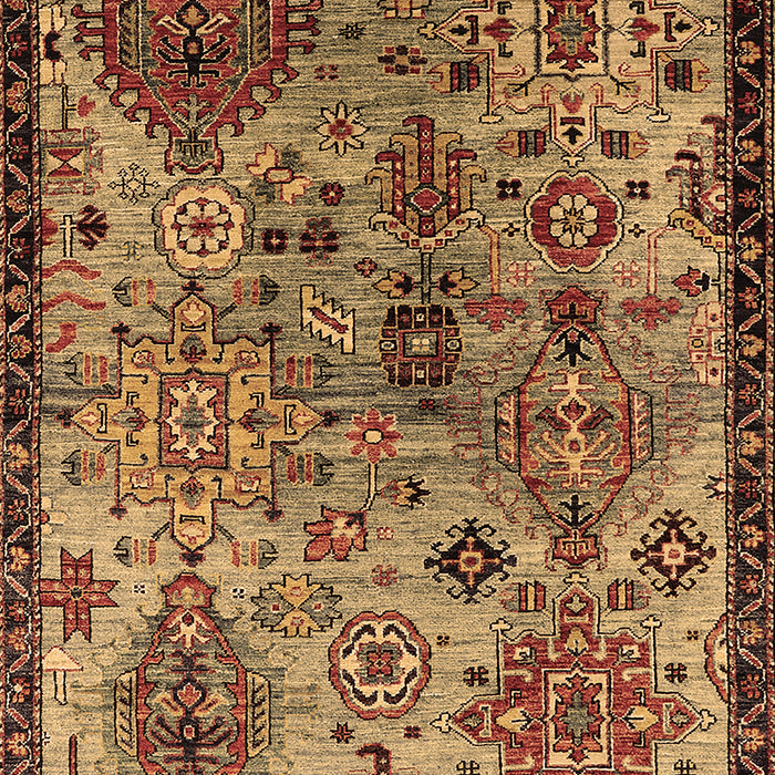Oriental Brown Industrial Rug, urb2390brn