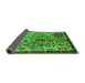 Sideview of Oriental Green Industrial Rug, urb2390grn