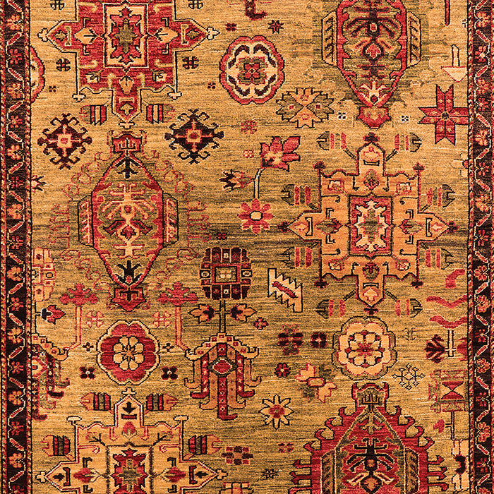 Oriental Orange Industrial Rug, urb2390org