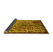 Sideview of Oriental Yellow Industrial Rug, urb2390yw