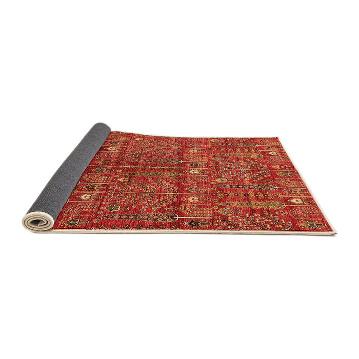 Sideview of Oriental Orange Industrial Rug, urb2391org