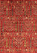 Oriental Orange Industrial Rug, urb2391org