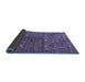 Sideview of Oriental Blue Industrial Rug, urb2391blu