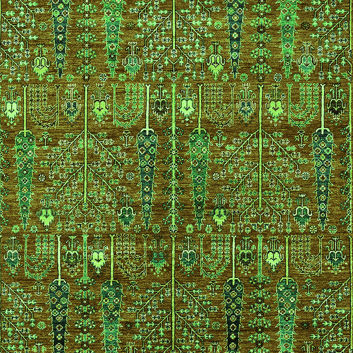 Oriental Green Industrial Rug, urb2391grn
