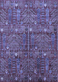 Oriental Blue Industrial Rug, urb2391blu