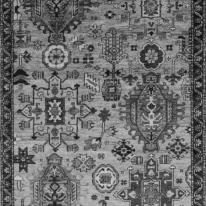 Oriental Gray Industrial Rug, urb2392gry