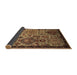 Sideview of Oriental Brown Industrial Rug, urb2392brn