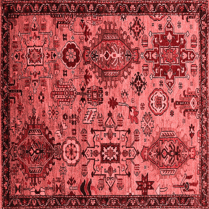 Oriental Red Industrial Rug, urb2392red