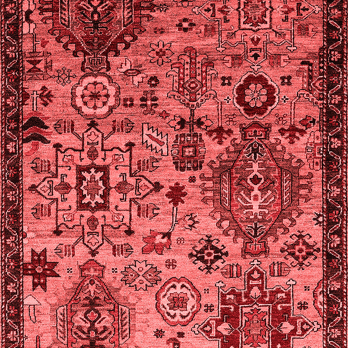 Oriental Red Industrial Area Rugs