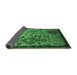 Sideview of Oriental Emerald Green Industrial Rug, urb2392emgrn