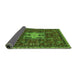 Sideview of Oriental Green Industrial Rug, urb2393grn