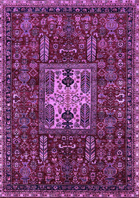 Oriental Purple Industrial Rug, urb2393pur