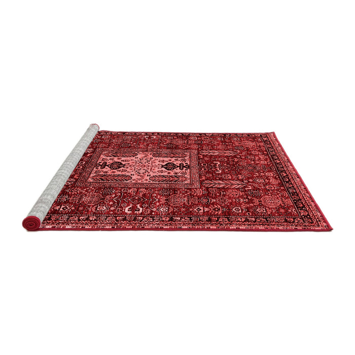 Industrial Red Washable Rugs