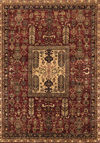 Oriental Brown Industrial Rug, urb2393brn