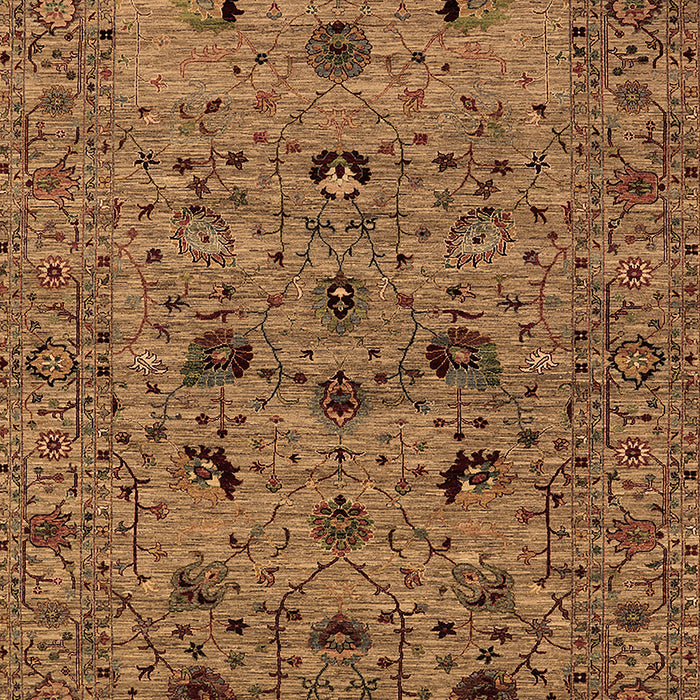 Oriental Brown Industrial Rug, urb2395brn