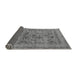 Sideview of Oriental Gray Industrial Rug, urb2396gry