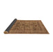 Sideview of Oriental Brown Industrial Rug, urb2396brn