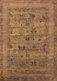 Oriental Brown Industrial Rug, urb2396brn