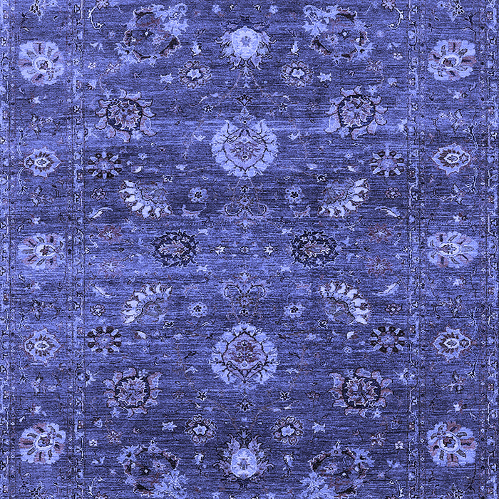 Oriental Blue Industrial Rug, urb2397blu