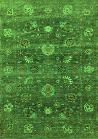 Oriental Green Industrial Rug, urb2397grn