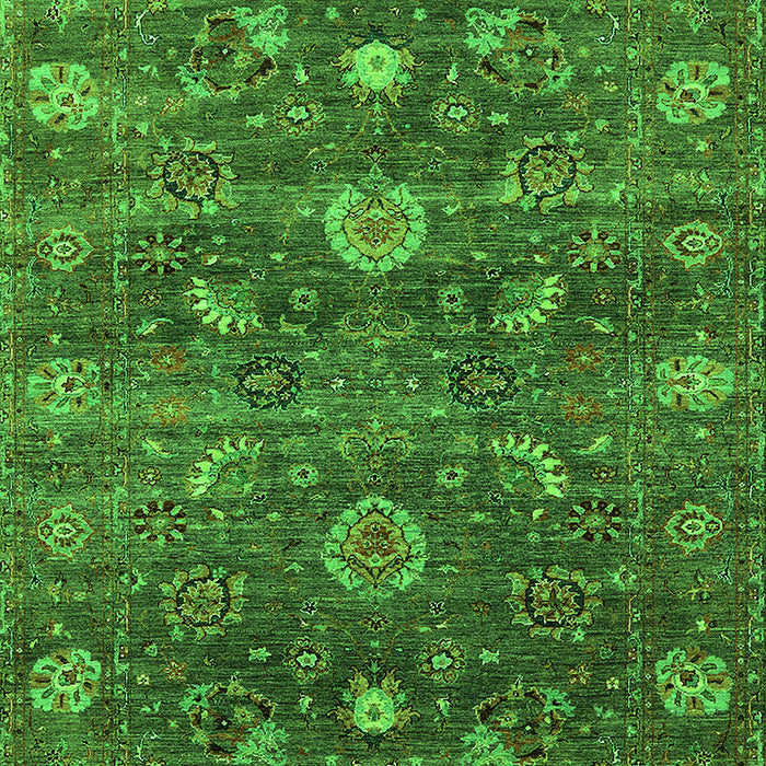 Oriental Green Industrial Rug, urb2397grn