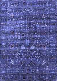 Oriental Blue Industrial Rug, urb2398blu