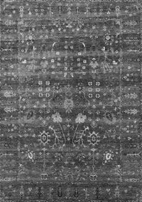 Oriental Gray Industrial Rug, urb2398gry