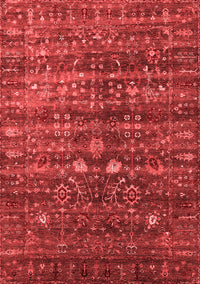 Oriental Red Industrial Rug, urb2398red