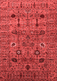 Oriental Red Industrial Rug, urb2399red