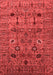 Oriental Red Industrial Area Rugs