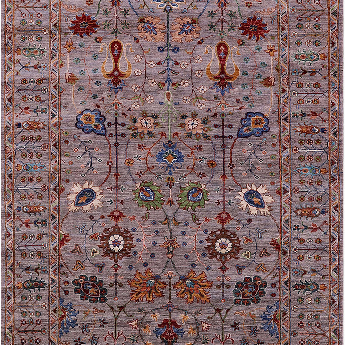 Machine Washable Industrial Modern Red Brown Rug, wshurb2399