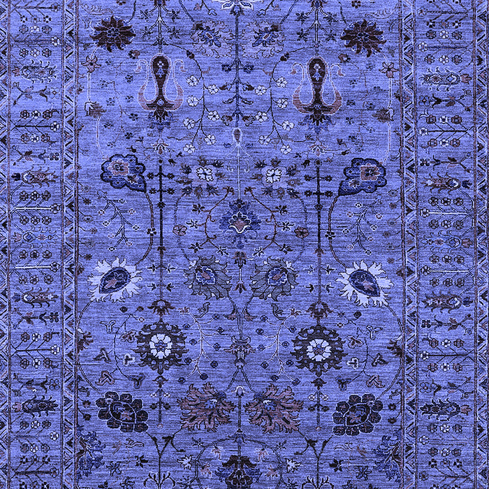 Oriental Blue Industrial Rug, urb2399blu
