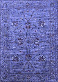 Oriental Blue Industrial Rug, urb2400blu