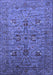 Oriental Blue Industrial Rug, urb2400blu