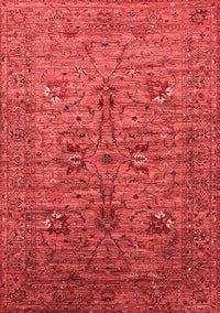 Oriental Red Industrial Rug, urb2400red