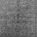 Square Oriental Gray Industrial Rug, urb2401gry