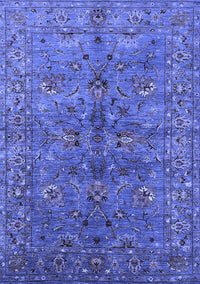 Oriental Blue Industrial Rug, urb2401blu