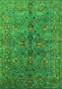 Oriental Green Industrial Rug, urb2401grn