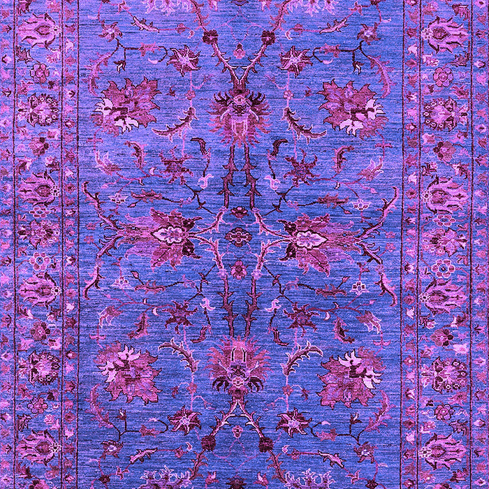 Machine Washable Oriental Purple Industrial Area Rugs, wshurb2401pur