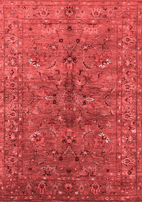 Oriental Red Industrial Rug, urb2401red