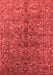 Oriental Red Industrial Area Rugs