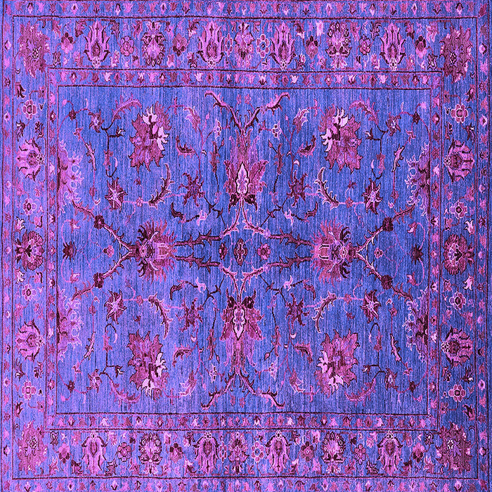 Square Oriental Purple Industrial Rug, urb2401pur