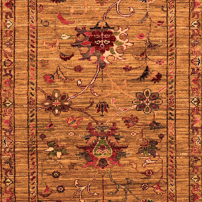 Oriental Orange Industrial Rug, urb2402org