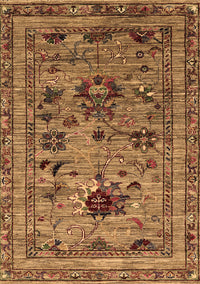 Oriental Brown Industrial Rug, urb2402brn