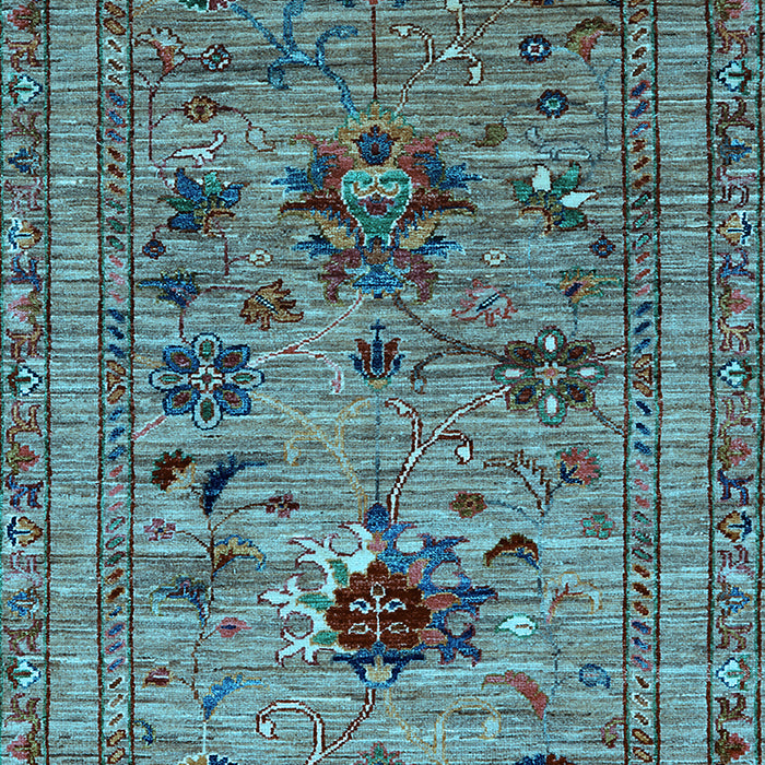 Oriental Light Blue Industrial Rug, urb2402lblu