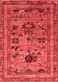 Oriental Red Industrial Rug, urb2402red