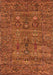 Machine Washable Oriental Orange Industrial Area Rugs, wshurb2403org