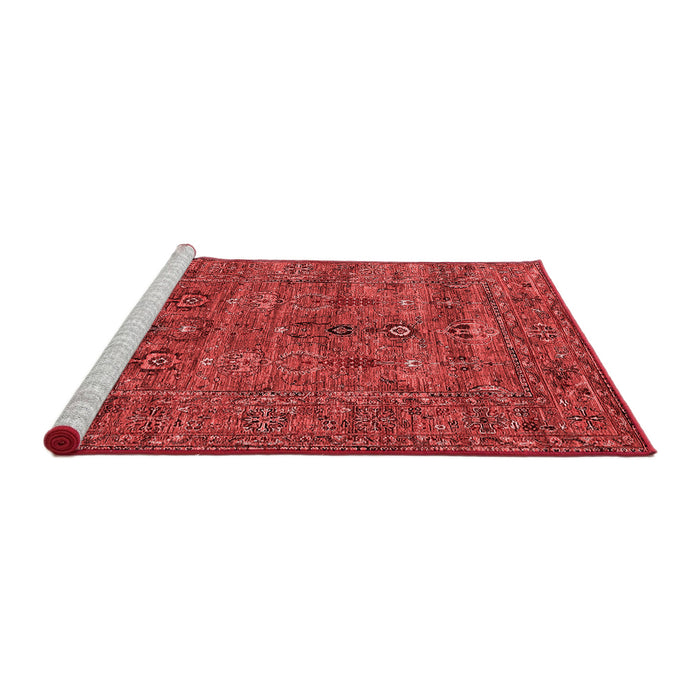 Industrial Red Washable Rugs