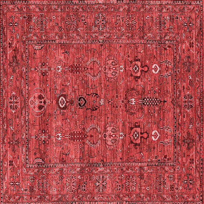Oriental Red Industrial Rug, urb2403red